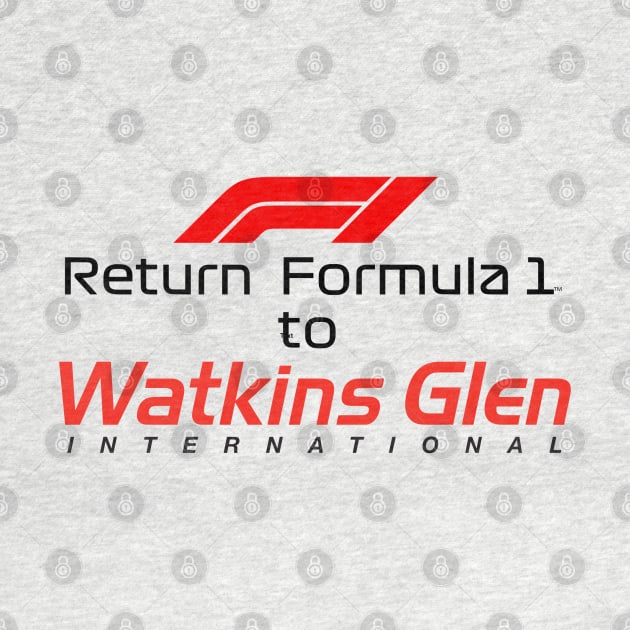 Return F1 to Watkins Glen by SunkenMineRailroad